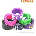 Custom Silicone Wrist Band Rulers Slap Bracelet